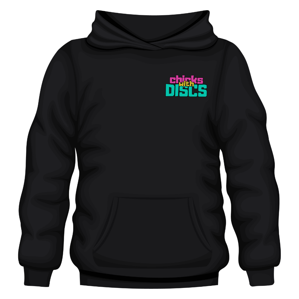 Chicks with Discs Hoodie UNISEX
