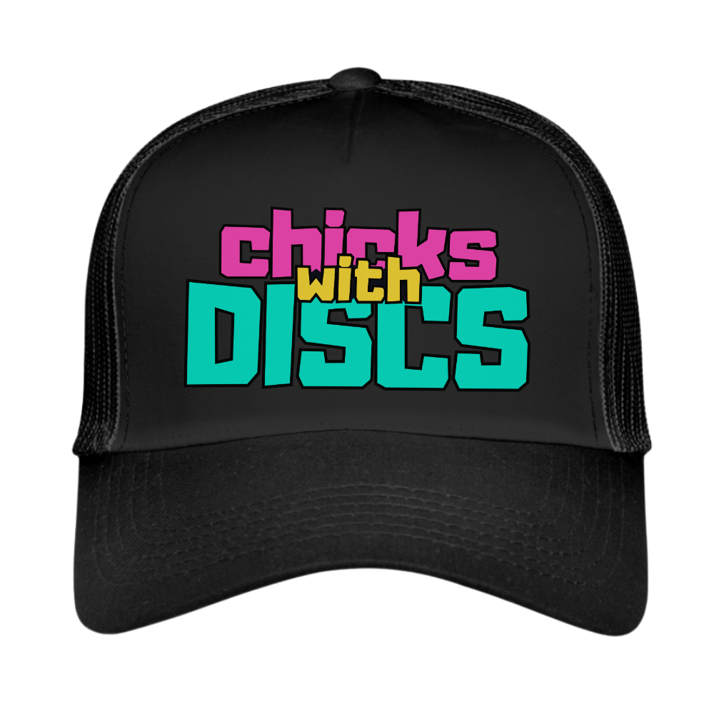 Chicks with Discs Trucker Caps