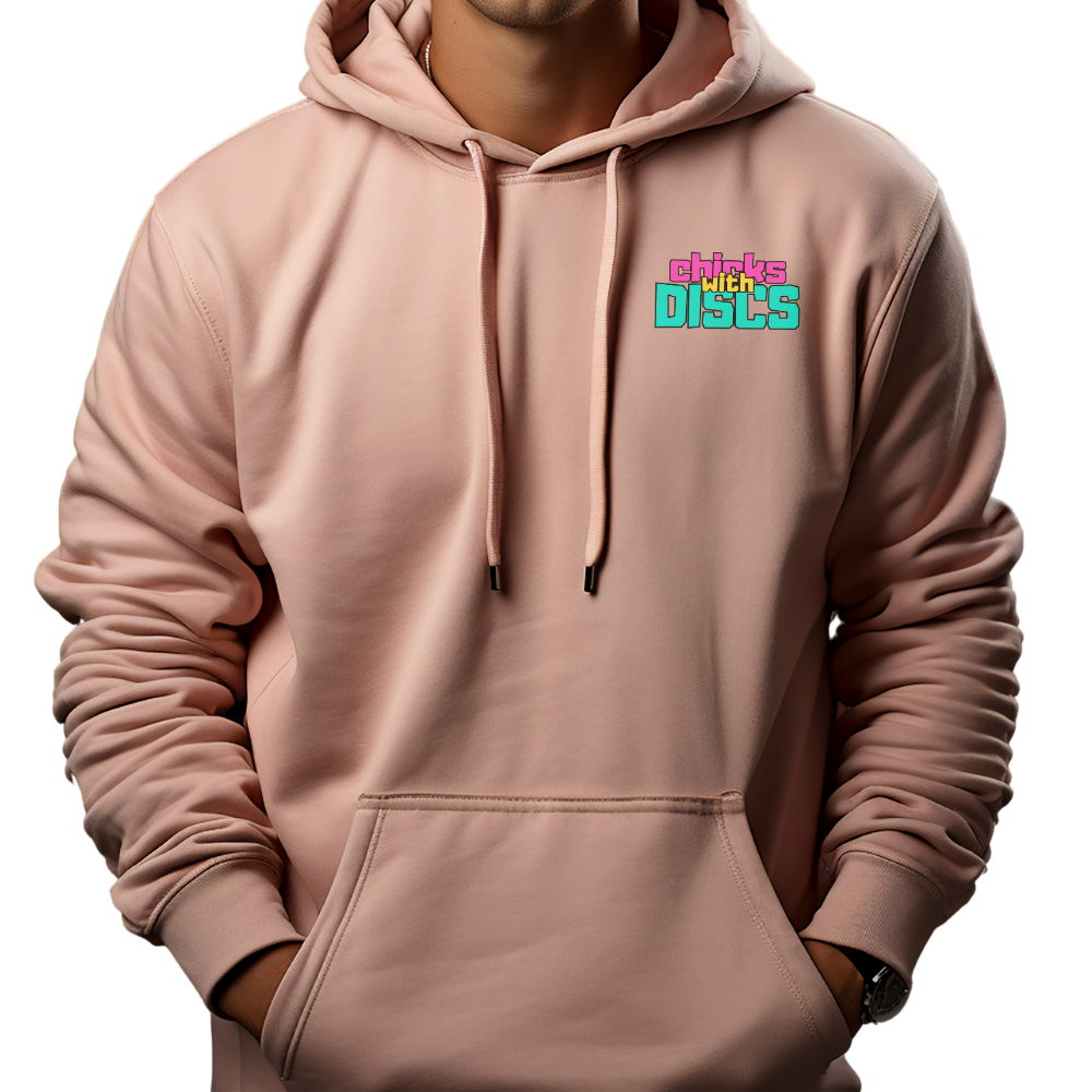 Chicks with Discs Pastel Hoodie UNISEX
