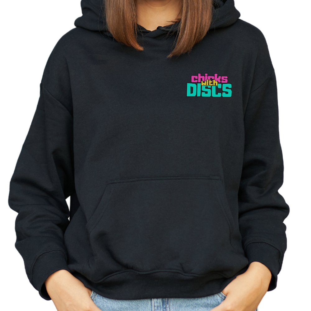 Chicks with Discs Hoodie UNISEX