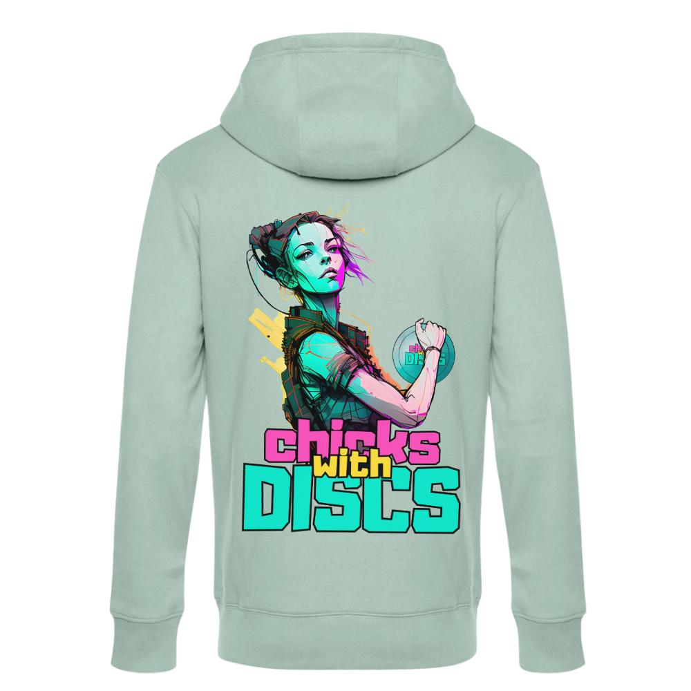 Chicks with Discs Pastel Hoodie UNISEX