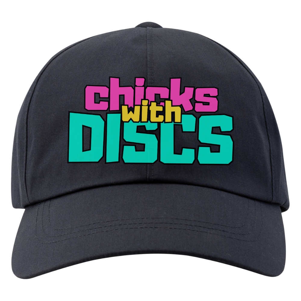 Chicks with Discs Pony Tail Baseball Caps