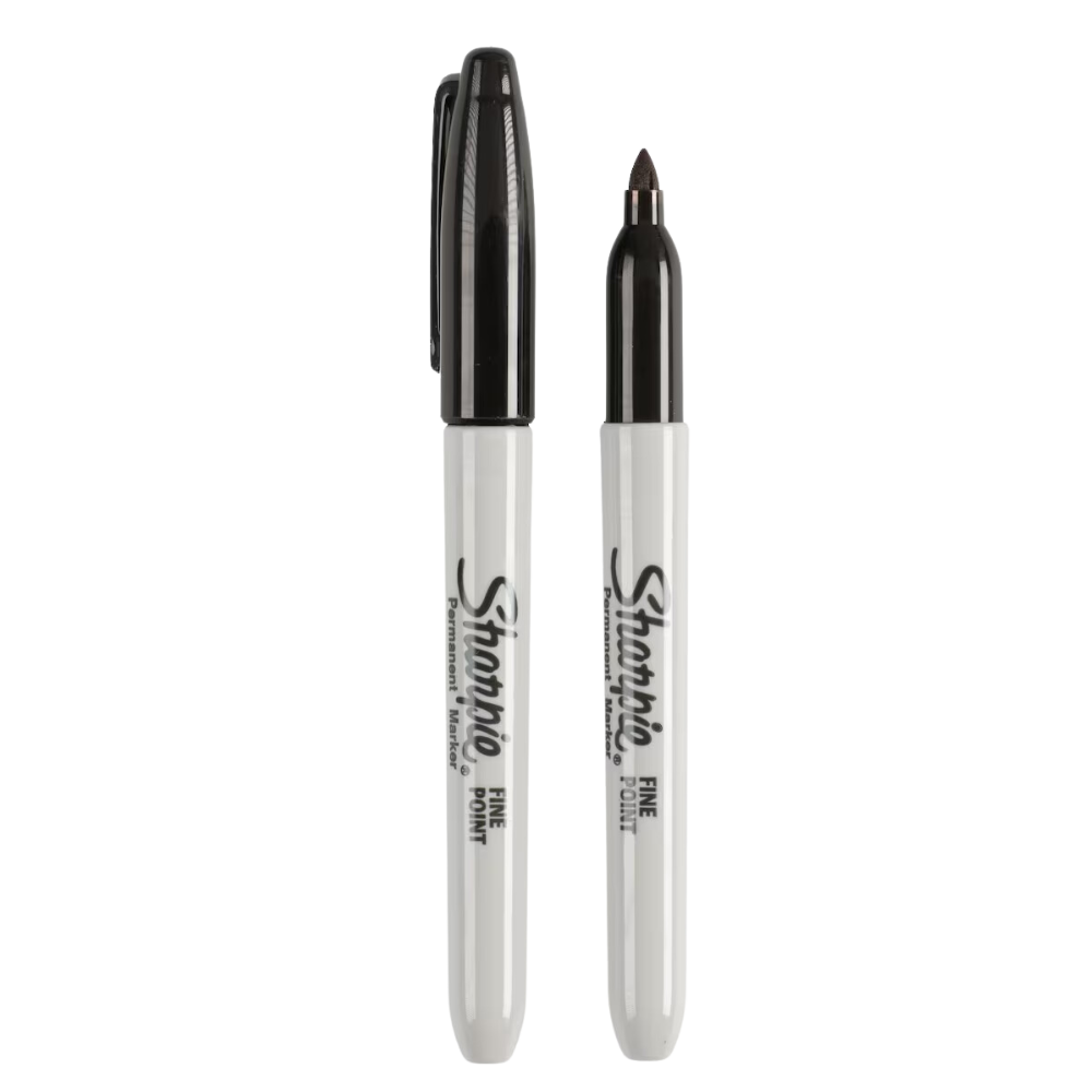 Merkepenn Sharpie F svart