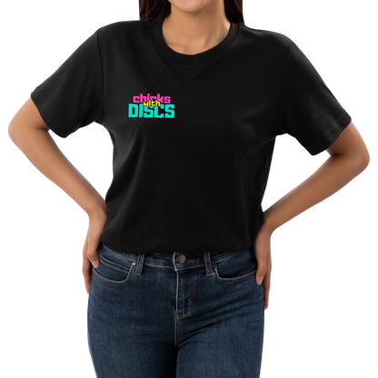 Chicks with Discs T-SHIRT UNISEX