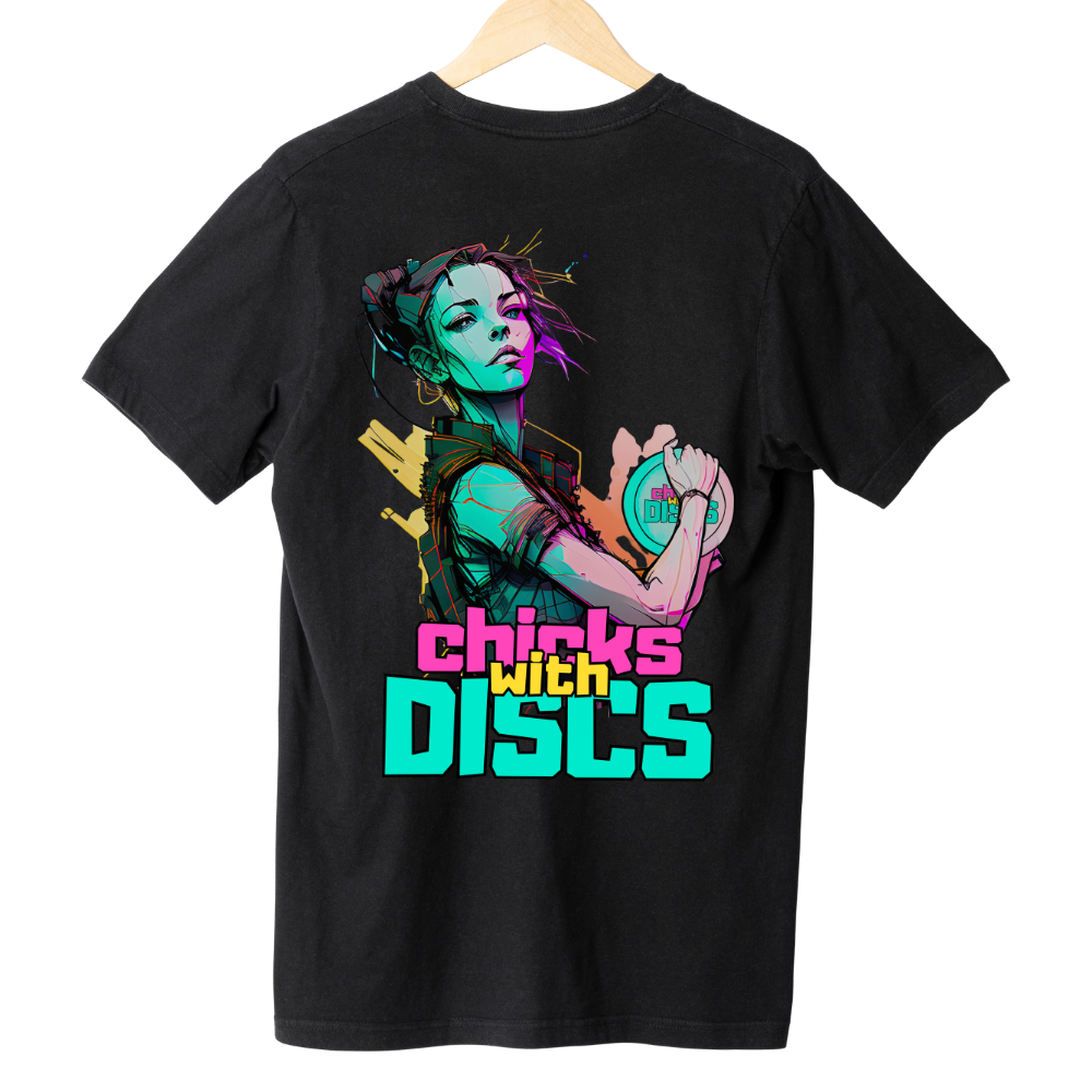 Chicks with Discs T-SHIRT UNISEX